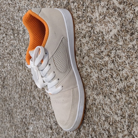 Es Accel Slim X The Nine Club Shoes Grey White Orange 7 Skateboard Sneakers - Picture 8 of 12